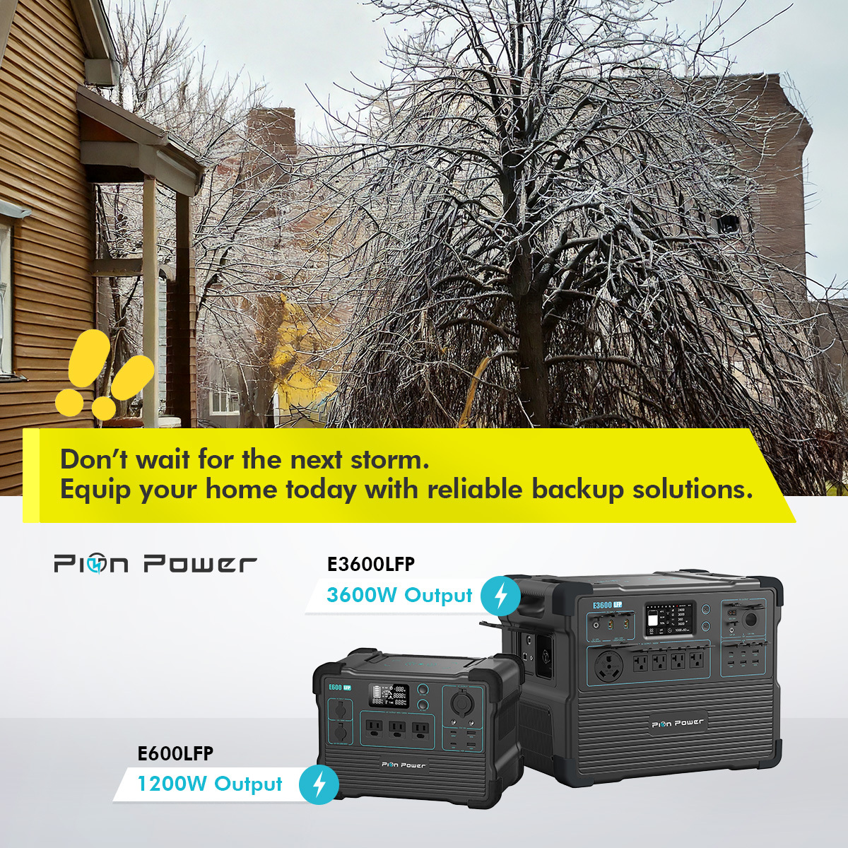 Ontario Ice Storm Reminder: Be Prepared. Stay Powered